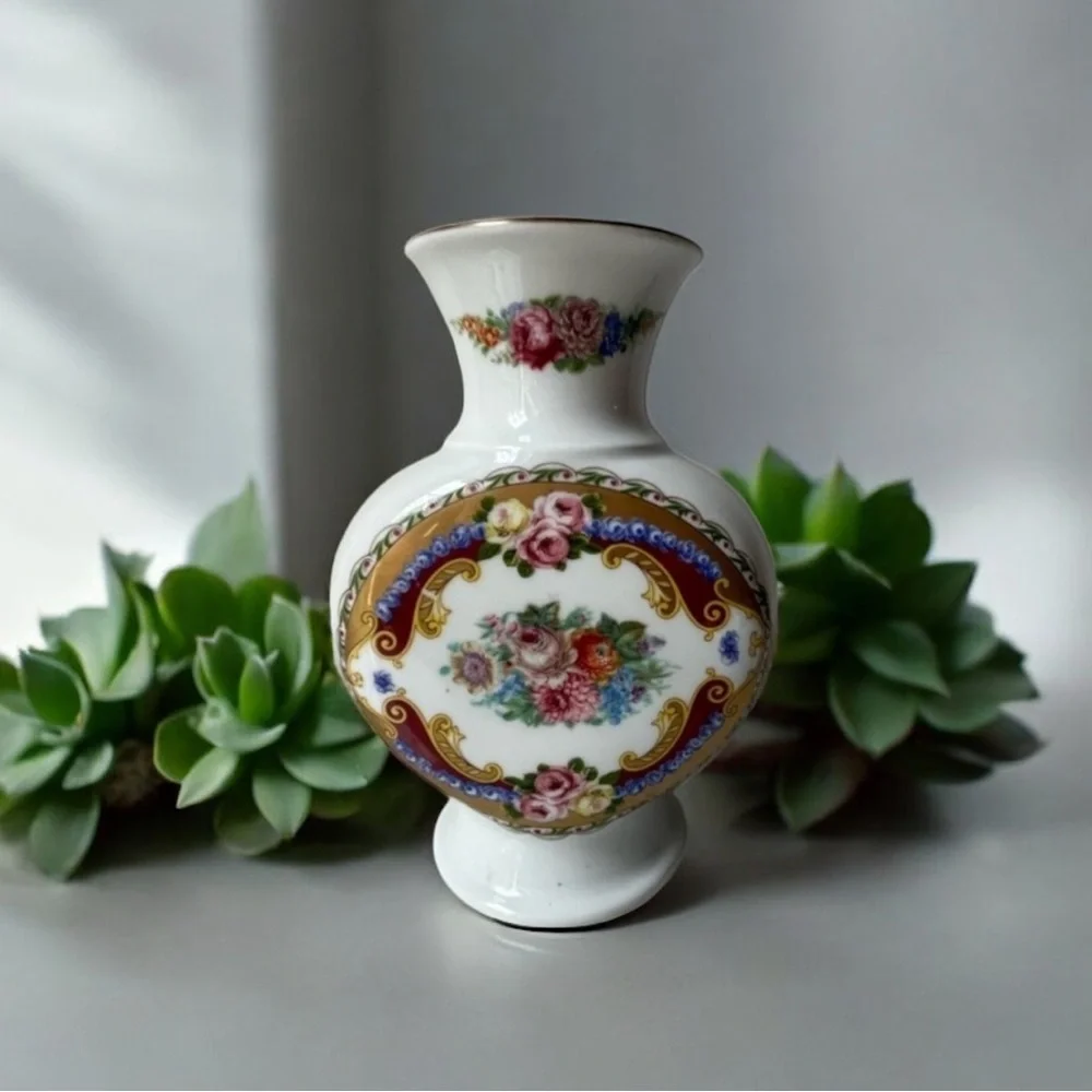 Limoges Depos decorazione exclusiva T Limoges floral vase 6 1/6”